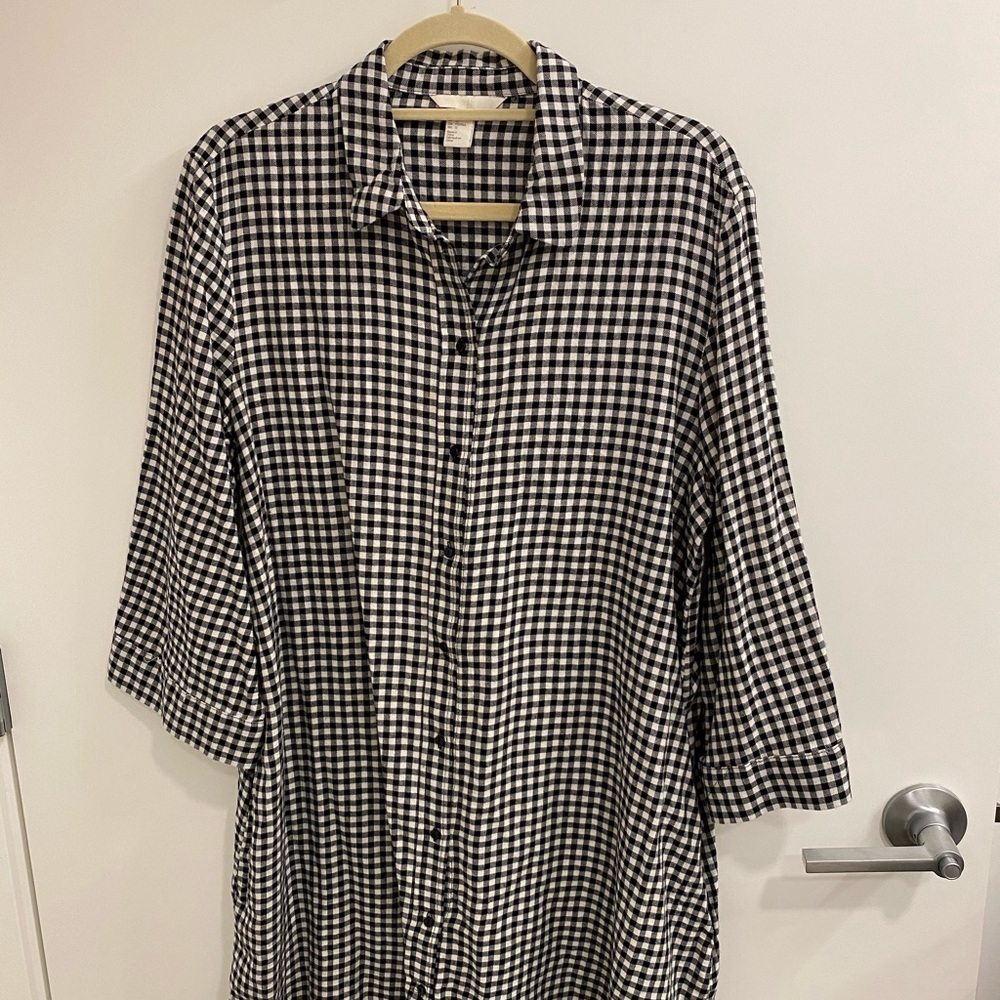 H& M 3/4 Sleeved Shirt Dress